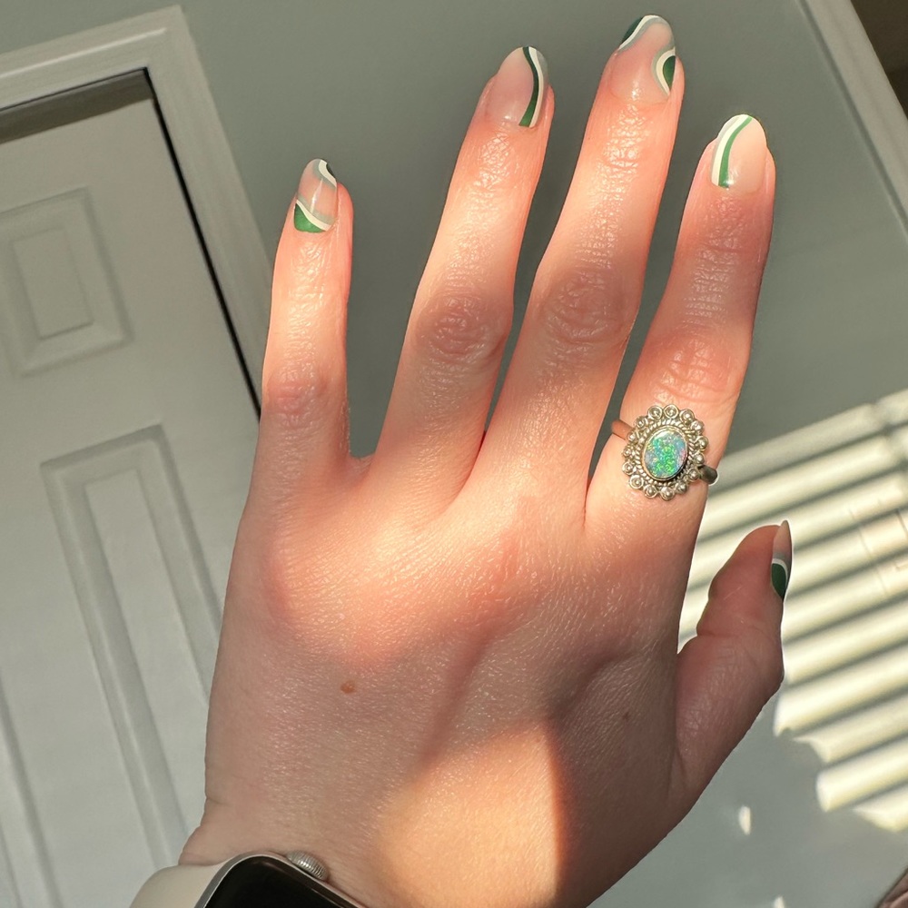 Australian Opal Ring Size 8